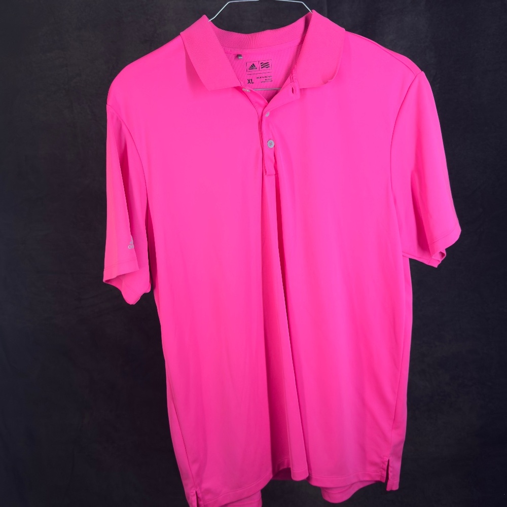 Adidas Golf Shirt Pink